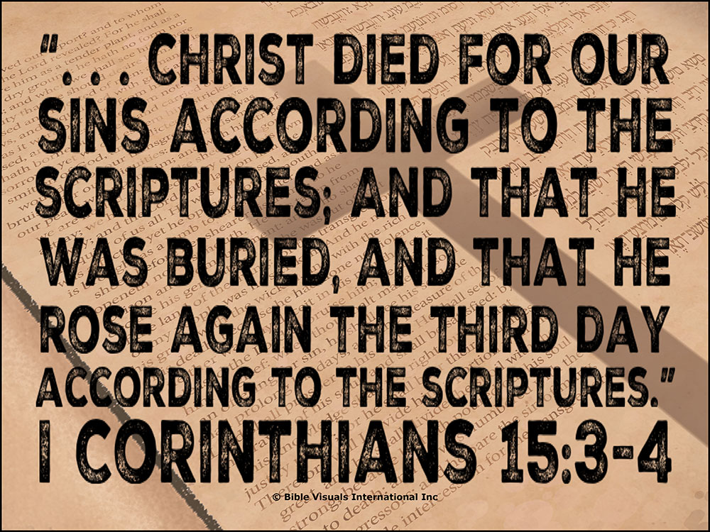 First Corinthians 15:3-4 Memory Verse Download (Ready-to-Print PDF) - Image 2