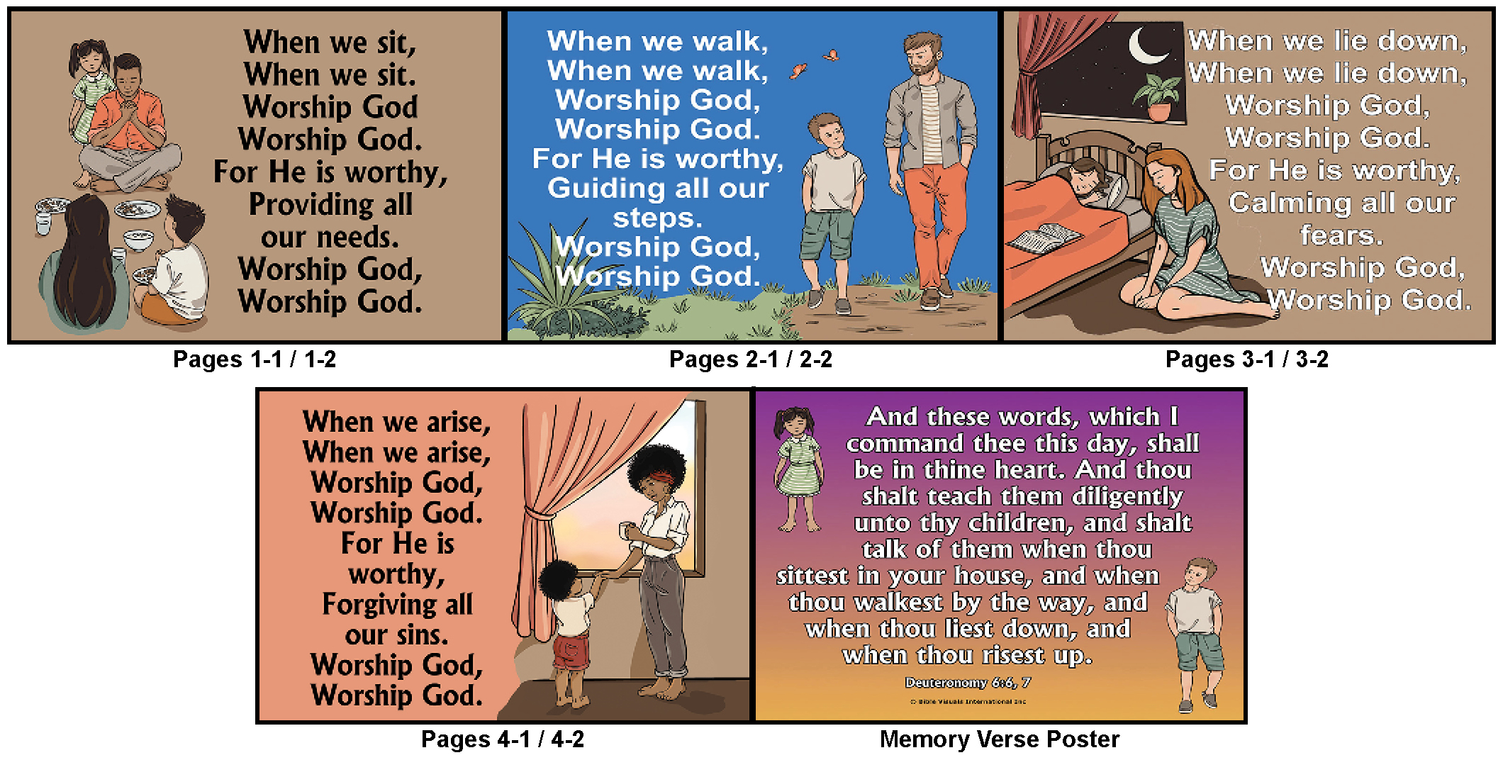 6495 Worship God - Image 2