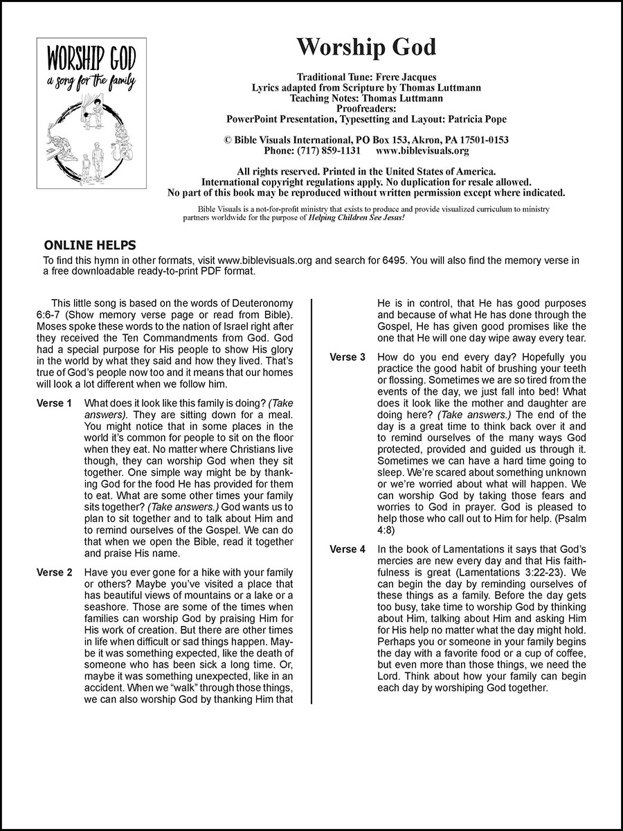 6495 Worship God - Image 9